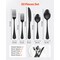 30-Piece Stainless Steel Flatware Set Dinner and Dessert Forks Spoons Knives